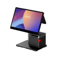 Système de point de vente tactile à écran simple/double Android et Windows pour la commande en restaurant, caisse enregistreuse tout-en-un IMIN Swan 1 Swan 2