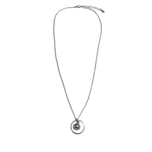 Collar con colgante de manzana de plata de ley S925, diseño geométrico de fruta, cadena para clavícula, regalo para mujer - Product Image 5