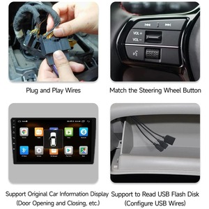 Đài phát thanh xe cho Toyota Corolla axio 2 Fielder 3 E160 2012-2021 đa phương tiện Video Player BT Carplay Navigation GPS Android Stereo - Product Image 4