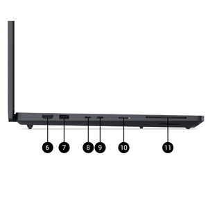 Ordinateur portable professionnel haute performance Dell MC16250 Intel Arc Pro GPU 16 "FHD + Thunderbolt 4 Conception légère certifiée sécurité - Product Image 5