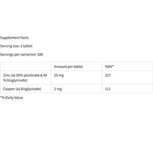 Tabletas de Zinc Picolinado Quelado, Salud Inmunológica, Mejora del Sabor, Apoyo al Metabolismo, Suplemento de Zinc - Product Image 3