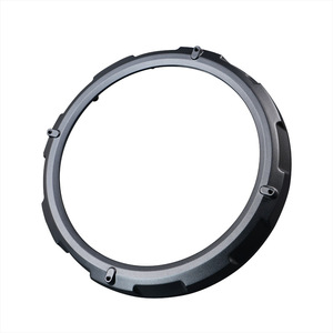 Heatsink Round Aluminum Die <b>Cast</b> Black <b>Powder</b> Coated For LED Downlight - Product Image 4