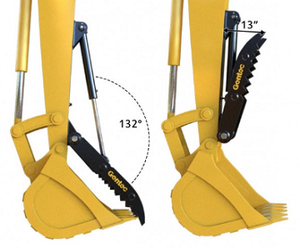 Kwaliteit Slijtvaste Graafmachine Hydraulische Duim Multi-Functionele Hout Steen Staal Duim Klem Rups Graafmachine Duim - Product Image 5