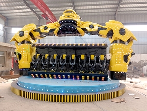 Manèges de combat à rotation à 360 degrés palpitants de Extreme Carnival, en fibre de verre mécanique pour adultes, pour les centres commerciaux en plein air - Product Image 4