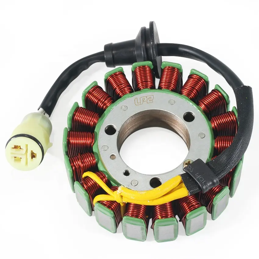 Koil Stator mobil salju, koil rotor Stator mesin magnet untuk Yamaha VK540F VK540 Coil