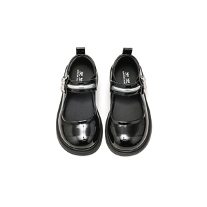 <strong>Girls</strong> Black Patent Leather Mary Jane School <strong>Shoes</strong>, Butterfly Buckle, Comfortable Kids Campus Uniform <strong>Dress</strong> <strong>Shoes</strong> for Daily Wear - Product Image 2