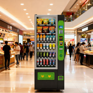 Precio de fábrica Máquina expendedora automática de aperitivos Máquina Expendedora de bebidas para Centro Comercial - Product Image 1