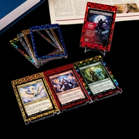 Porte-cartes magnétique holographique 35PT avec protection UV, étui laser arc-en-ciel à ouverture rapide pour cartes de sport à collectionner