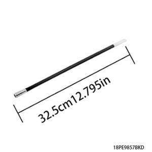 Canne noire style PESENAR des <span class=keywords><strong>années</strong></span> 1920 avec pointe argentée pour costume vintage et accessoire des <span class=keywords><strong>années</strong></span> <span class=keywords><strong>folles</strong></span> - Product Image 3