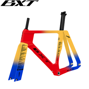 BXT-TRC-195 <span class=keywords><strong>2025</strong></span> Mới Đầy Đủ <span class=keywords><strong>Carbon</strong></span> T1000 BSA Cố Định Bánh Theo Dõi Xe Đạp Khung Tốc Độ Duy Nhất Xe Đạp Khung Cờ Sơn Bán Buôn - Product Image 6