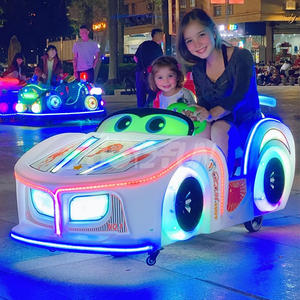 Joy2fun centre commercial parc d'attractions enfants manèges en plein air jouets électriques à <span class=keywords><strong>piles</strong></span> lumière lumineuse autos tamponneuses pour adultes - Product Image 1