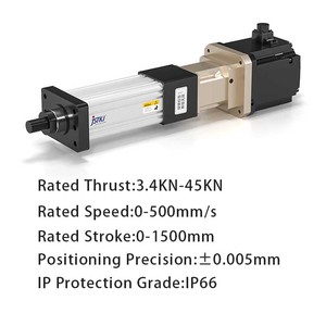 Actionneur linéaire droit à haute poussée JST-S4.5, 3,4-45KN, vitesse 167-500mm/s, course personnalisée 50-1500mm, cylindre - Product Image 2