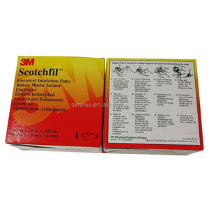 <span class=keywords><strong>Mastic</strong></span> non corrosif de <span class=keywords><strong>mastic</strong></span> de Scotchfil de ruban d'isolation électrique de <span class=keywords><strong>PVC</strong></span> auto-fusionnant avec l'adhésif en caoutchouc pour le masquage - Product Image 4
