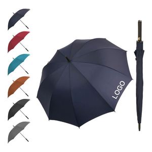 Waterproof <b>Windproof</b> Sun Promotional Big Large Luxury Custom Golf <b>Umbrella</b> for Men - Product Image 6