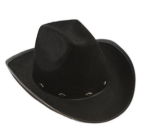 Sombrero de playa de vaquero texano para adultos, gorra de disfraces marrón oscuro y negro, accesorio de fiesta, Country Western Rancher <span class=keywords><strong>Wild</strong></span> <span class=keywords><strong>West</strong></span> - Product Image 5
