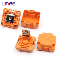 Prise rapide de stockage d'énergie 350A connecteur haute tension automobile orange noir