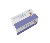 Cassette de test rapide d'anticorps de Brucella canine haute sensibilité pour la brucellose canine, bandelette de test pour cliniques vétérinaires, vente en gros