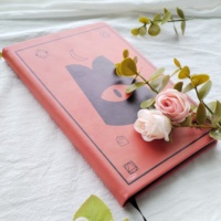Carnet de planification quotidienne A5 personnalisé en cuir PU avec dorure à chaud, grille pointillée, vente en gros, fournitures de carnet de notes