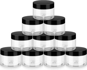 ขวดพลาสติก PET ใสทรงกลม ขนาด 4 ออนซ์ 120 มล. สำหรับใส่โลชั่น/ครีม - Product Image 1