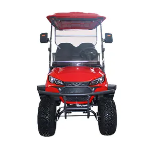 Voiturettes de golf hors route 2 + 2 places Buggy de golf au lithium 72V personnalisé