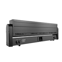 Projecteur motorisé LED RGBW 650W IP65 20x40W avec zoom, contrôle pixel, double faisceau, wash, lumière du jour 6000K, alerte CTO, DMX, en aluminium pour scène