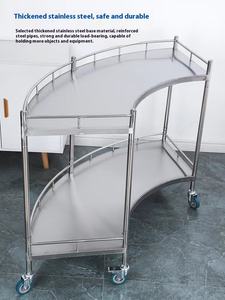 Medische Boog Tandheelkundige Implantaat Verlenging Chirurgische Kar Rvs Fan-Shape <span class=keywords><strong>Instrument</strong></span> Wegwerp Tafel Voor Ziekenhuis - Product Image 2
