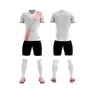 Venta al por mayor del equipo del club de fútbol de encargo desgaste conjunto bordado fútbol Kit parche sublimado camiseta de fútbol para los hombres - Product Image 2