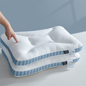 Nuovo Cuscino Terapeutico Magnetico Verde con Design Ergonomico 3D a Scomparti, Comodo Cuscino da Hotel per Dormire sul Letto - Product Image 2