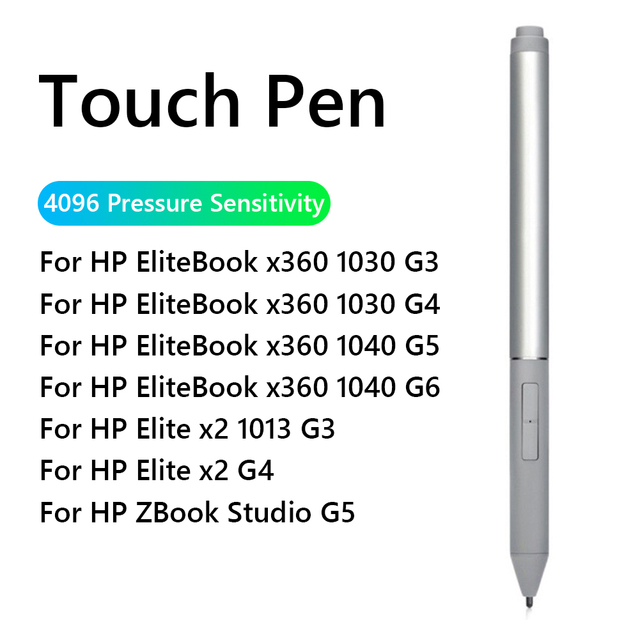 4096 Wholesale Stylus Pen for HP Rechargeable Active Pen G3 (6SG43UT) for HP EliteBook X360 830 G8 Laptop/Elite X2 1013
