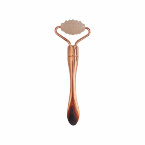 ไม้พายสำหรับทำเครื่องสำอางทำจากโลหะช้อนตักลูกกลิ้งทำจากหยกหัวเดียวสำหรับดูแลผิวและนวดหน้า - Product Image 5