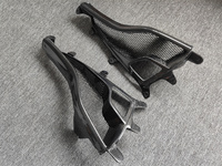 Style OEM pour Ferrari 458 Pare-chocs arrière Cadre de feu arrière Pièces automobiles Diffuseur en fibre de carbone Kit carrosserie