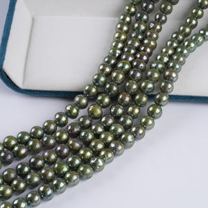 Perles d'eau douce naturelles en gros, 1,5-1,8 mm, ultra petites, perles à percer, accessoires de collier semi-finis, perles en vrac - Product Image 5