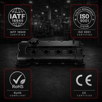 Nouveau couvercle de culbuteur de soupape de moteur 1117069L00 Suzuki Swift Splash Ritz Baleno 1.2L K12B PA66-GF30 certifié IATF16949