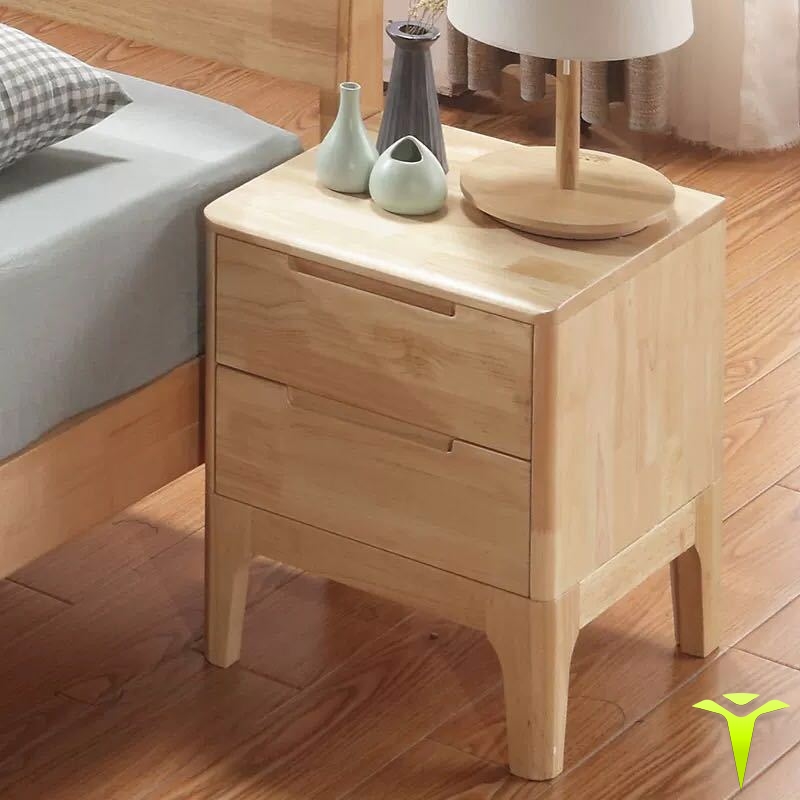 Современная тумбочка для спальни с зарядкой в багажнике