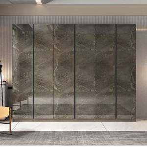 Modern Solid Wood Dining Room Closet Systems Organizers Storage Shelves <b>for</b> Home Bar and Living Room - Product Image 3