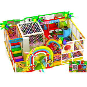 Aire de jeux intérieure commerciale avec jeux interactifs personnalisés, zones de jeux souples en plastique, capacité de 500 kg - Product Image 1
