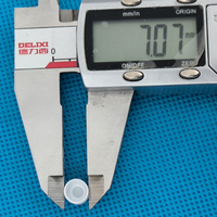 Crucible en céramique d'alumine industrielle personnalisé pour l'analyse thermique (DTA/DSC/TGA) 99,5 %/95 % Al2O3 Perkin Ceramic