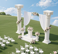 Colonnes romaines modernes CT-C1030W en polyuréthane haute densité, écologiques, durables, faciles à installer, pour hôtels, lieux de mariage, villas