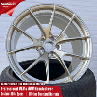 عجلات سبيكة فضية VS-5RS مقاس 15-22 بوصة 5x112 5x120 لسيارات BMW G20 G80 G82 F87 أودي S3 إنفينيتي Q50 هوندا سيفيك Si أبيكس