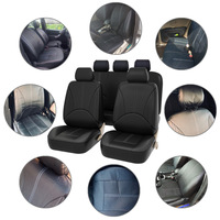 Housses de siège de voiture en cuir de luxe universelles les plus vendues Housse de siège complète pour honda/toyota