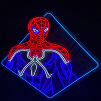 Letrero LED de Neón Personalizado Recargable para Ventana de Tienda Minorista, Letrero de Neón Iluminado, Se Aceptan Pedidos Pequeños