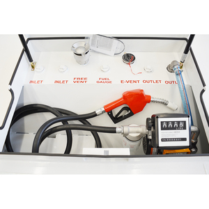 Réservoir cubique portable en acier robuste 4000L Distributeur/réserve <span class=keywords><strong>de</strong></span> carburant <span class=keywords><strong>de</strong></span> grande capacité pour excavatrices, adapté à l'essence et au diesel - Product Image 6