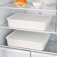Boîtes empilables professionnelles en plastique pour la fermentation du pain, plateaux de levage pour pâte à pizza avec couvercles pour la cuisson et le stockage alimentaire
