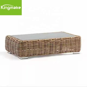 Nhà Máy Trực Tiếp Kích Thước Nhỏ 4 Pcs <span class=keywords><strong>Patio</strong></span> Đồ Nội Thất Thiết Lập Cổ Điển Ngoài Trời Vườn Đơn Giản Mây Sofa Bộ - Product Image 5