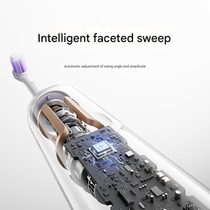 Mijia แปรงสีฟันไฟฟ้าโซนิคสีขาวทอง, กล่องของขวัญ4โหมดแบตเตอรี่ที่ใช้งานได้ยาวนาน IPX8จับเวลาอัจฉริยะกันน้ำสำหรับผู้ใหญ่ - Product Image 3