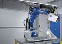 Stasiun Kerja Robot Industri Yaskawa GP180 untuk Pengecatan, Desain Anti Ledakan, Cocok untuk Suku Cadang Otomotif dan Lainnya