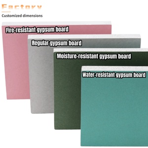 Plaque de plâtre résistante à l'eau <span class=keywords><strong>pour</strong></span> <span class=keywords><strong>plafond</strong></span> Cloison sèche Partition Surface commune Papier Plaque de plâtre <span class=keywords><strong>pour</strong></span> salon <span class=keywords><strong>Chambre</strong></span> - Product Image 5