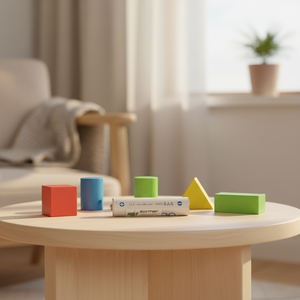 Eneloo 1.2V NI-MH AAA 800mAh Button Top Battery 800MAH Cell for <strong>Eneloop</strong> AAA White in Stock - Product Image 1