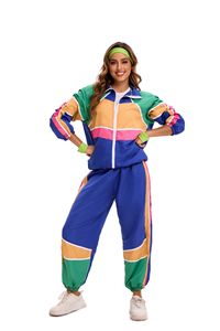 Costume de scène rétro années 80 pour <span class=keywords><strong>femme</strong></span>, tenue de danse <span class=keywords><strong>disco</strong></span>, prêt à expédier, fournisseur en gros, tenue de festival - Product Image 6