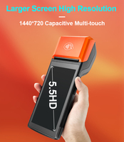 Terminal POS Portátil Android 14 Octa-Core, Hardware para Punto de Venta de Lotería con Pantalla LCD de 5.5 Pulgadas, R330 Plus